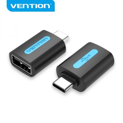 Vention Adattatore USB-C maschio a USB 2.0 A femmina - Colore nero