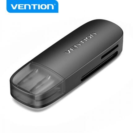Lettore di schede esterno USB 3.0 Vention - Colore nero