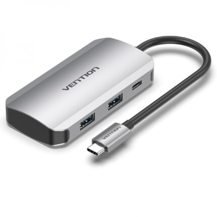 Vention HUB 5 in 1 da USB-C a 4xUSB3.0/PD100W - 0