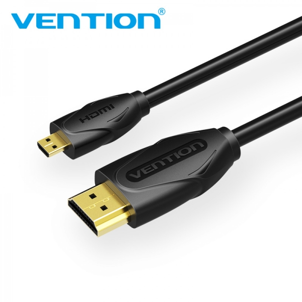 Cavo HDMI 1.4 maschio a Micro HDMI maschio Vention - 1 Cavo HDMI 1.4 maschio a Micro HDMI maschio Vention - 1