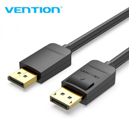 Cavo Vention DisplayPort maschio a DisplayPort maschio 1.2 4K - 1 m - Colore nero
