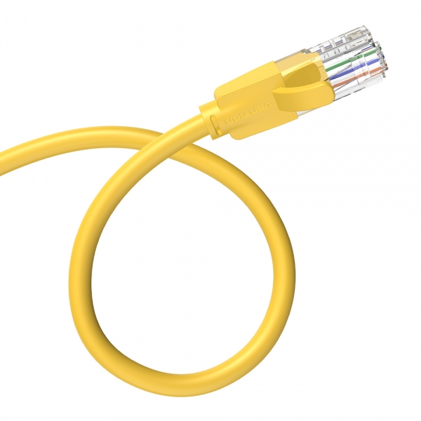 Vention Cavo di rete UTP RJ45 Cat.6 - 2 m - Colore giallo Vention Cavo di rete UTP RJ45 Cat.6 - 2 m - Colore giallo