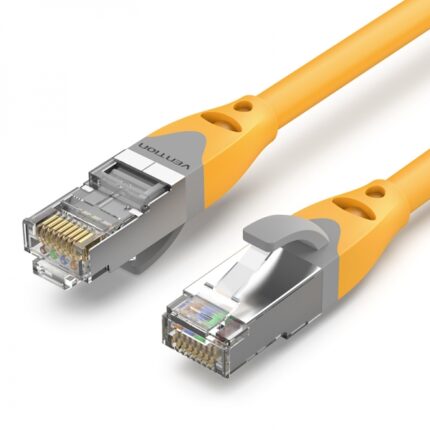 Vention Cavo di rete SFTP RJ45 Cat.6a - 2 m - Colore giallo