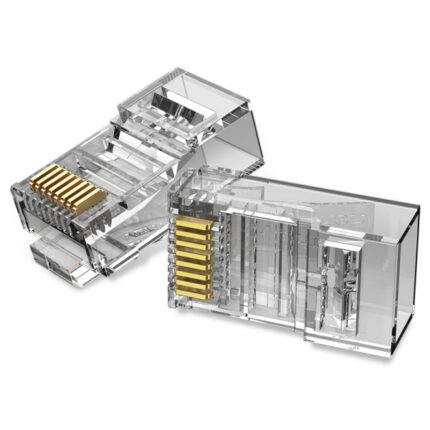 Vention Confezione da 10 connettori RJ45 maschio Cat.6 - Colore trasparente
