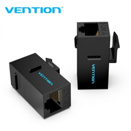 Connettore di rete UTP RJ45 Cat6 Vention - Colore nero
