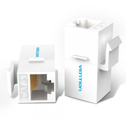 Vention Confezione da 5 connettori di rete UTP RJ45 Cat6 - Colore bianco