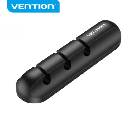 Vention Organizzatore cavi a spirale - 5 porte - Colore nero