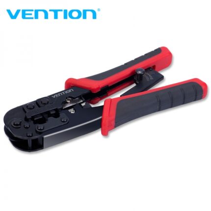 Vention Crimpatrice metallica per RJ45 - Colore nero e rosso