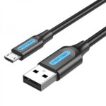 Cavo Vention USB 2.0 maschio a MicroUSB maschio 3A 60W 480Mbps - 1