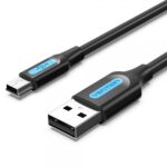 Cavo Vention USB 2.0 maschio a MiniUSB maschio - 2 m - Colore nero