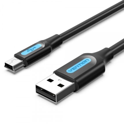 Cavo Vention USB 2.0 maschio a MiniUSB maschio - 2 m - Colore nero