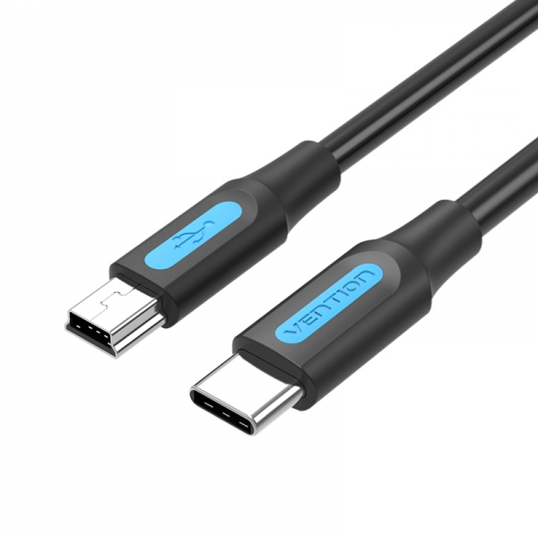 Cavo Vention USB-C maschio a MiniUSB maschio - 1 Cavo Vention USB-C maschio a MiniUSB maschio - 1