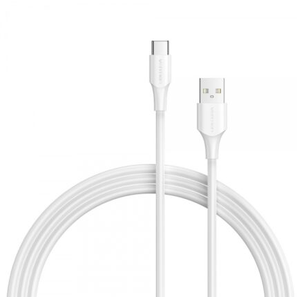 Cavo Vention da USB-A maschio a USB-C maschio - 2 m - 3 A - 60 W - 480 Mbps - Colore bianco