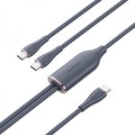 Cavo Vention da USB-C maschio a 2xUSB-C maschio - 1