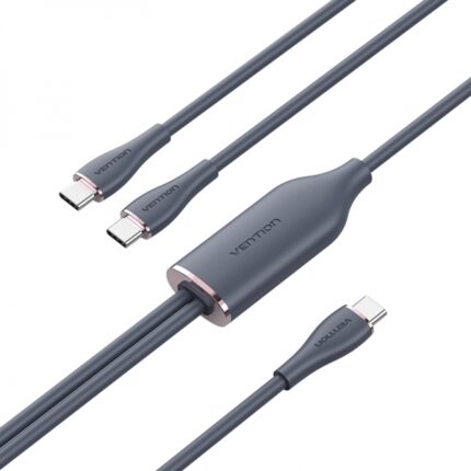Cavo Vention da USB-C maschio a 2xUSB-C maschio - 1