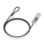 Cavo di sicurezza Aisens Nano con combinazione - Acciaio rivestito in vinile - Compatibile con slot Nano 2