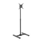 Aisens Supporto da pavimento inclinabile ed estensibile per monitor/TV da 13"-42" - Acciaio ad alta resistenza - Verniciatura elettrostatica - Vesa massimo 200x200 mm - Carico massimo 20 kg - Inclinazione 0º/+30º - Colore nero