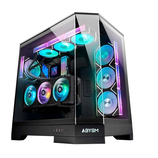 Abysm Danube Sava H600 Black Case Torre E-ATX Abysm Danube Sava H600 Black Case Torre E-ATX