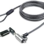 Cavo di sicurezza L-Link Nano con lucchetto - Acciaio rivestito in vinile - Compatibile con slot Nano - Lucchetto con chiave