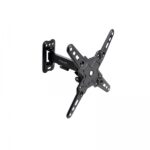 Tooq Supporto a parete con braccio per schermi da 13"-43" - Girevole e inclinabile - Gestione dei cavi - Peso max 20 kg - VESA max. 200x200 mm - Colore nero
