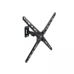 Tooq Supporto a parete con braccio per schermi da 13"-55" - Girevole e inclinabile - Gestione dei cavi - Peso max 25 kg - VESA max. 400x400 mm - Colore nero