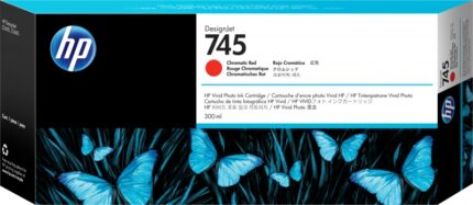 HP F9K06A Rosso cromatico Cartuccia d'inchiostro originale - 745