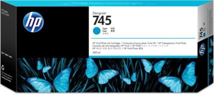 HP F9K03A Ciano Cartuccia d'inchiostro originale - 745
