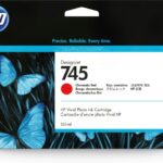 HP F9K00A Rosso cromatico Cartuccia d'inchiostro originale - 745