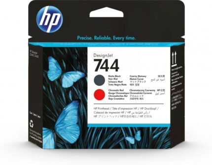 HP F9J88A Nero opaco e rosso Testina di stampa originale - 744