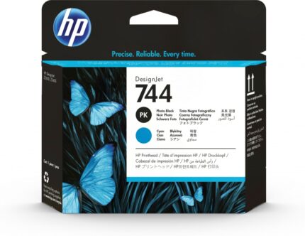 HP F9J86A Nero Foto e Ciano Testina di stampa originale - 744