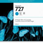 Cartuccia d'inchiostro originale HP F9J76A Ciano - 727