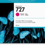 Cartuccia d'inchiostro originale HP F9J77A Magenta - 727