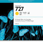 Cartuccia d'inchiostro originale HP F9J78A giallo - 727