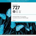 Cartuccia d'inchiostro originale HP F9J80A grigio - 727