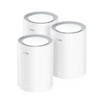 Cudy AX3000 Confezione da 3 sistemi WiFi 6 Mesh AX3000 2.5G Dual Band - Supporta larghezza di banda 20/40/80/160MHz - 1 porta LAN 10/100/1000Mbps