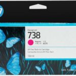 Cartuccia d'inchiostro originale HP 498N6A Magenta - 738