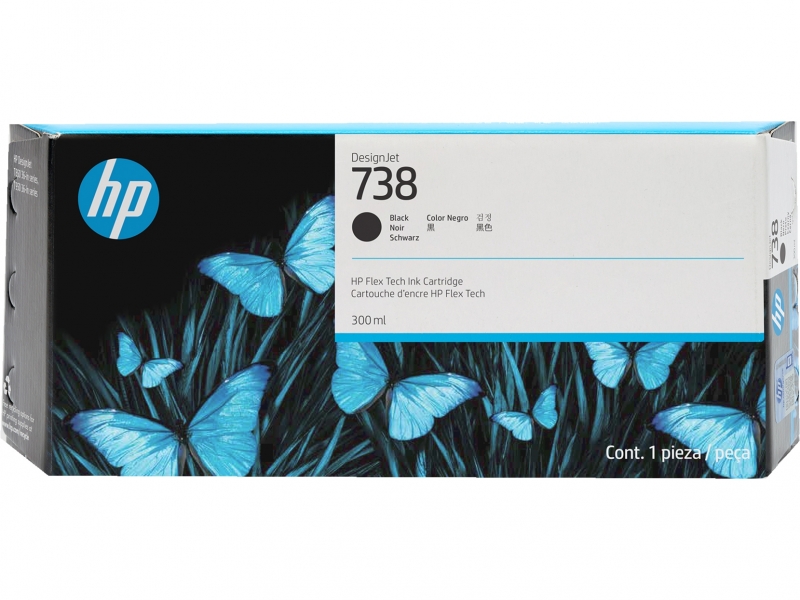 HP 498N8A Nero Cartuccia d'inchiostro originale - 738 HP 498N8A Nero Cartuccia d'inchiostro originale - 738
