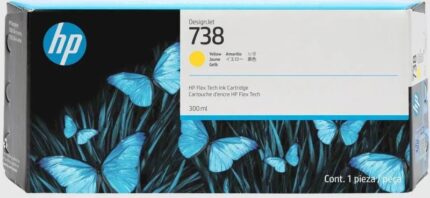 Cartuccia d'inchiostro originale HP 676M8A giallo - 738