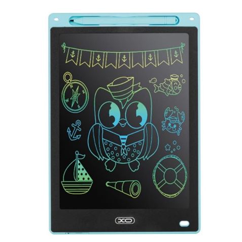 Tablet digitale XO - Schermo da 10" - Alloggiamento per penna - Cancellazione con un solo tocco - Colore blu Tablet digitale XO - Schermo da 10" - Alloggiamento per penna - Cancellazione con un solo tocco - Colore blu