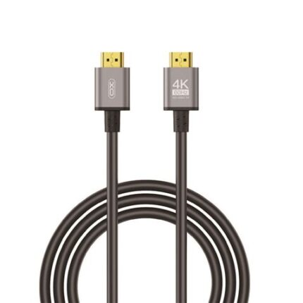 Cavo HDMI XO - Risoluzione 4K - Alta velocità - Connettori placcati in oro - Compatibile con più dispositivi - Colore nero