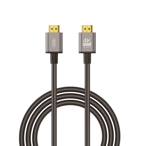 Cavo HDMI XO - Risoluzione 4K - Alta velocità - Connettori placcati in oro - Compatibile con più dispositivi - Colore nero Cavo HDMI XO - Risoluzione 4K - Alta velocità - Connettori placcati in oro - Compatibile con più dispositivi - Colore nero