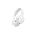 SPC Heron 2 Studio Auricolari Bluetooth 5.4 - Doppia connessione - Autonomia fino a 50 ore - Design regolabile e pieghevole - Controllo sull'auricolare - Colore bianco