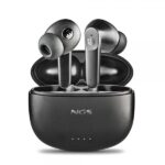 NGS Artica Hush Auricolari Bluetooth 5.3 TWS ANC - Connessione automatica - Assistente vocale - Autonomia fino a 4 ore - Base di ricarica - Colore nero