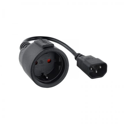 Nanocable Cavo adattatore di corrente per UPS C14/M a CEE7/H 16A 0