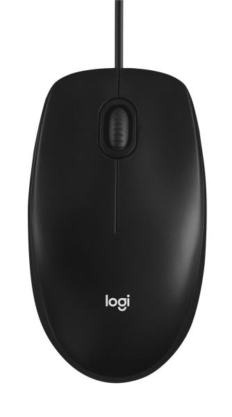 Logitech M100 Mouse USB 1000 dpi - 3 pulsanti - Utilizzo ambidestro - Cavo da 1