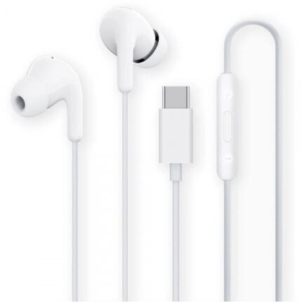 Xiaomi Mi Dual Driver Earphones Auricolari USB-C - Microfono integrato - Resistenza IPX4 - Controllo sul cavo - Colore bianco