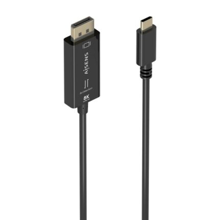 Cavo convertitore bidirezionale USB-C a Displayport 8K@60Hz Aisens - USB-C/M-DP/M - 1