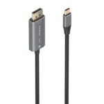 Cavo convertitore bidirezionale in alluminio USB-C a Displayport 8K@60Hz Aisens - USB-C/M-DP/M - 1