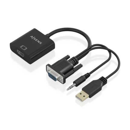 Cavo convertitore SVGA+Audio a HDMI Aisens - SVGA/M+Jack 3