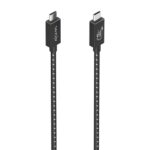 Cavo USB4 Gen3x2 Aisens in alluminio 40Gbps 8K@60Hz 5A 48V 240W E-Mark - Tipo USB-C/M-USB-C/M - 0